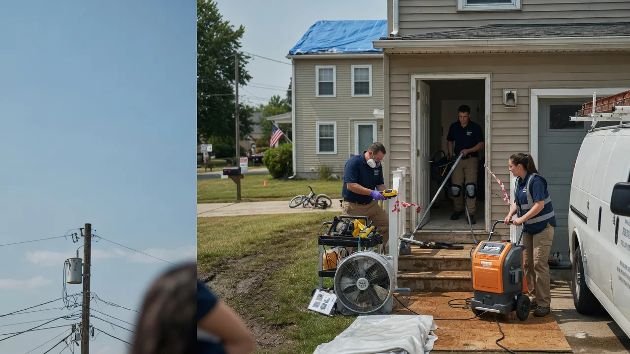 Water Damage Repair in Milladore, WI near me